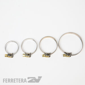 Abrazadera de acero 13-19mm 50 UND/BOLSA DTHU1903 DYLLU *