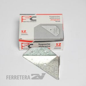 Soporte para alacena Angulo Cr.x 12 un.