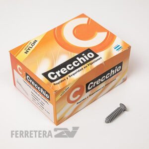 Tarugo Cable Canal CRECCHIO 6 mm. ( x 100 unid)*