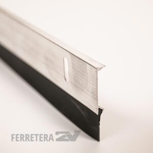 Zocalos fijos de aluminio  80 cm*