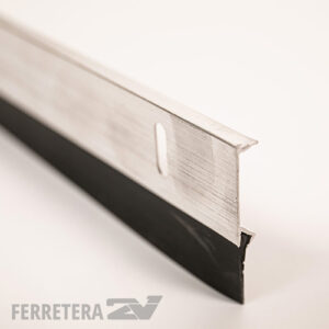 Zocalos fijos de aluminio  1 mt*