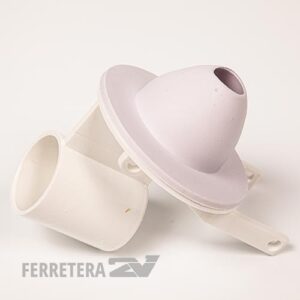 Flapper con vaso plastico completo*