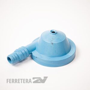 Rociador riego plastico sapito plás. 1/2" y 3/4"