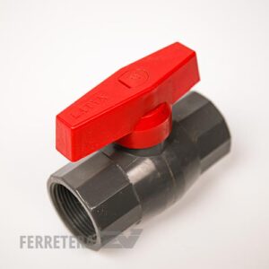 Valvulas esfericas de PVC  1/2"*