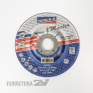 Disco de corte recto DOBLE A Master Acero 115 x 5 x 22*