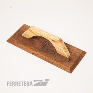 Fratacho albañil madera: Algarrobo 30 cm