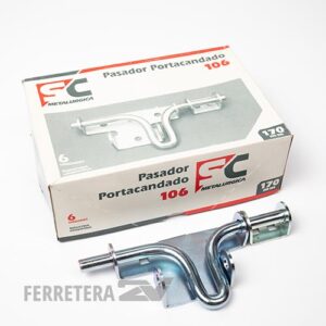 Pasador porta-candado  210 mm. (cod. 106) x6 un.