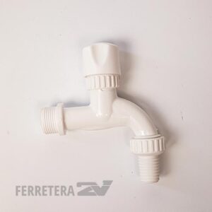 Canilla Plástica c/ pico 1/2"