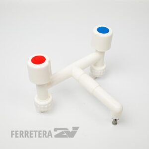 Canilla Mezc.Mesada plástica p/ RECTO FIJO*