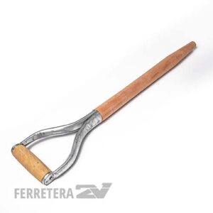 Cabo p/Pala Empuñadura Metalica c/ Remache