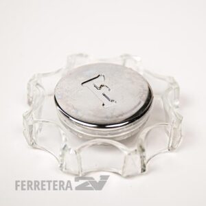 Volante plastico p/juego canilla Azabache Cristal