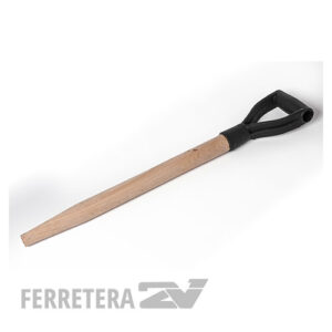 Cabo  p/pala Empuñadura plástica c/Remache