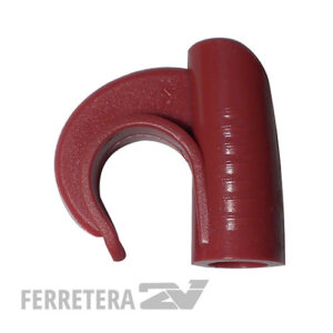 Gancho plastico para soga elástica x 25 un