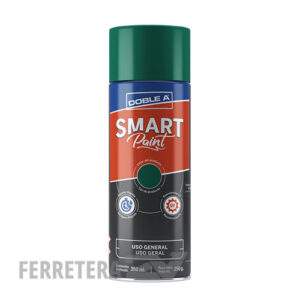 Aerosol Smart Paint Doble A Verde Oscuro x 350 ml.*
