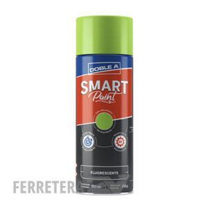 Aerosol Smart Paint Doble A Verde Fluor x 350 ml.*