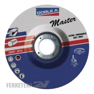 Disco de corte recto DOBLE A Master Acero  115 x 6.4 x 22*