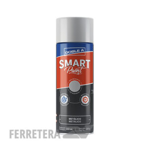 Aerosol Smart Paint Doble A Plata Metal x 350 ml.*