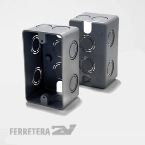 CAJA DE EMBUTIR RECTANGULAR *-
