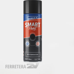 Aerosol Smart Paint Doble A Alta temperatura Negro*