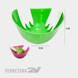 Ensaladera c/manitos 26 cm.*