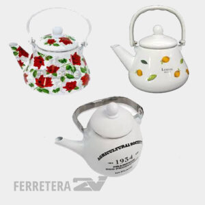 Pava enlozada Enlozada Decorada -1.5lt.*