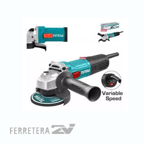 Amoladora Angular 900w 125mm Vel. variable INDUSTRIAL TOTAL*