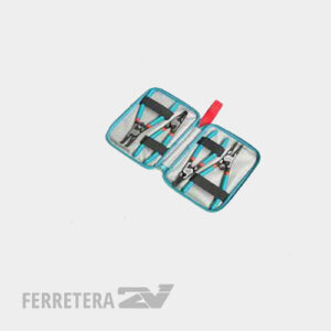 Kit de cuatro pinzas Seeger 125mm. THTJ214041 TOTAL *