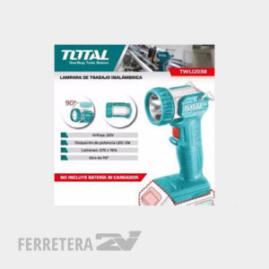Lampara de Trabajo 20v 270 lumens TOTAL TWLI2038*
