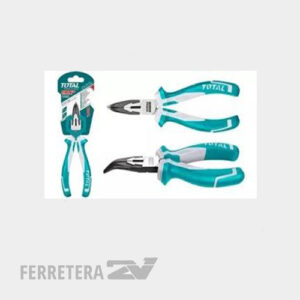 Pinza Alicate punta curva 160mm.  TOTAL *