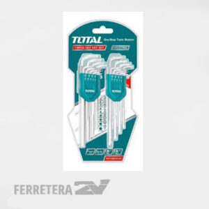 Set llaves hexagonales y torx x 18un.  TOTAL *