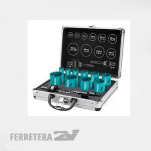 Set 12 mechas copa Bi-metal TACSH1121 TOTAL *