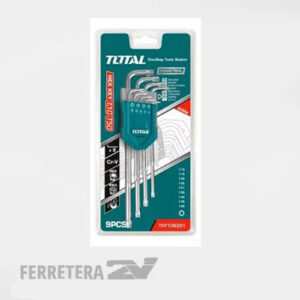 Set llavess torx largas x9 un. THT106391 TOTAL *