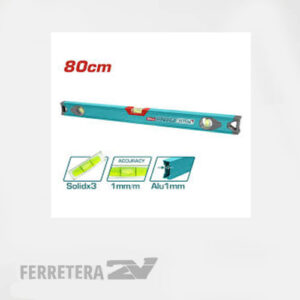 NIVEL DE BURBUJA  80 cm.TMT28016 TOTAL*