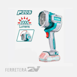Linterna LED 20V 2000 Lumens INDUSTRIAL TWLI20885 TOTAL*