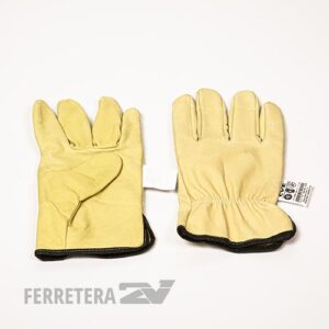 -GUANTE VAQUETA FORRADO