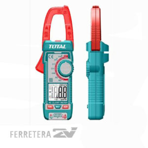 PINZA AMPEROMETRICA DIGITAL DC/AC 400A INDUST.  TOTAL*