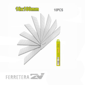 SET DE CUCHILLAS 9X80mm. 10 pcs. DTMK1K18 DYLLU*