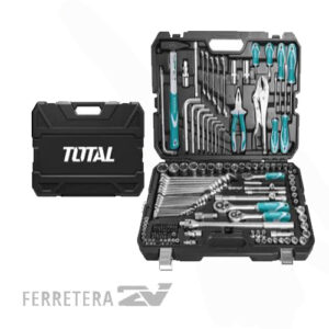 Caja de Herramientas de 142Pcs INDUSTRIAL THKTHP21426 TOTAL*