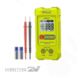 Multimetro tester digital 600V Dyllu DTDM1501*
