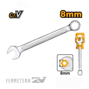 Llave combinada industrial 8mm. HCSPA081*