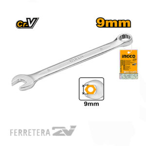 Llave combinada industrial 9mm. HCSPA091*