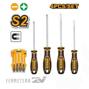 Set Destornillador4 pcs HKSDS0428*
