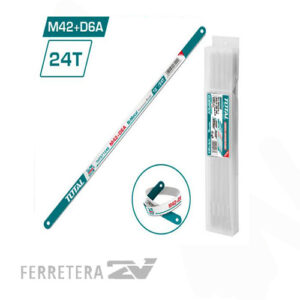 Hoja de Sierra Manuel Bi-Metal 24T 300mm 10unid. Industrial Total*