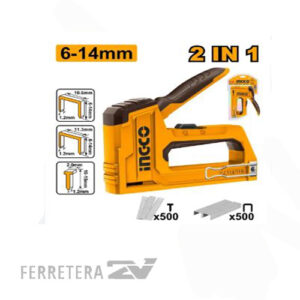 Engrampadora Super 2 en 1 (6-14mm) HSG1406*