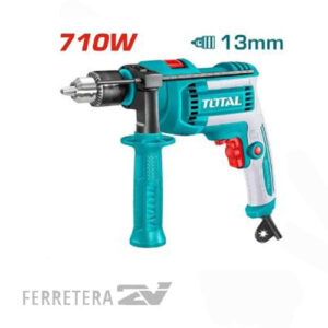 Taladro Percutor 710w 13mm INDUSTRIAL TG1071366-4 TOTAL*