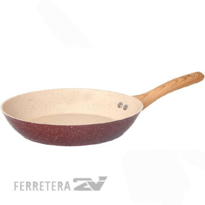 SARTEN 24 cm. ANTIADHERENTE FORJADO BORDO*