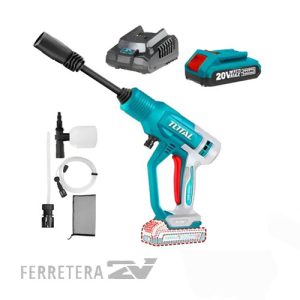 Hidrolavadora 20V 24.8bar (cargador y bateria) TPWLI203624*