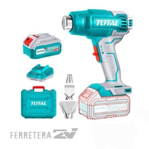 Pistola de Calor 20V CARGADOR Y BATERIA 4ah TOTAL *