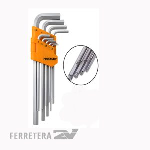 Llave TORX JUEGO 9 pzas*