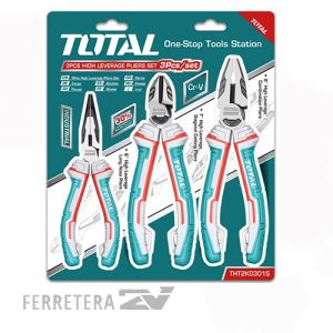 KIT DE 3 PINZAS INDUSTRIAL TOTAL *